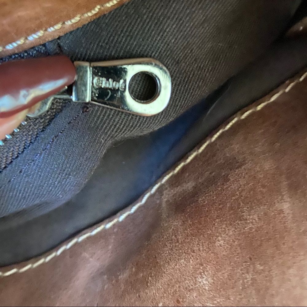 Chloe’ whiskey Edith satchel leather bag - Picture 10 of 15